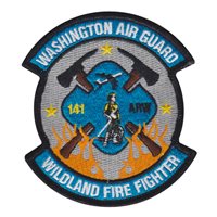 141 ARW Wildland Fire Fighter Patch