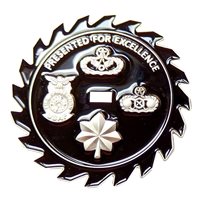 187 CES Built Different Commander Challenge Coin