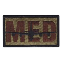 MED KC-135R Duty Identifier  Black Border OCP Patch