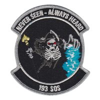 193 SOS Never Seen  Always Heard Patch
