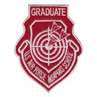 740 MS Graduate Red Patch