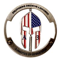 9 AF A3 AFCC Spinner Challenge Coin