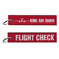 Textron Aviation King Air 360ER Flight Check Key Flag