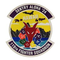 119 FS Sentry Aloha 24 PVC Patch