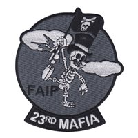23 FTS FAIP Black and White Patch