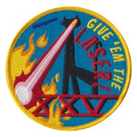 USAFA CS-25 Rock Hard Redeye Laser Patch 