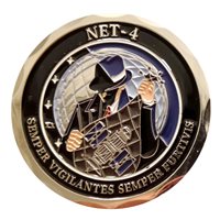 24 IS Net-4 Challenge Coin