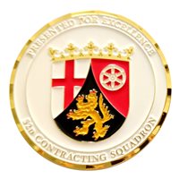 52 CONS Spangdahlem AB Challenge Coin