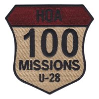 HOA 100 Combat Missions U-28 Patch