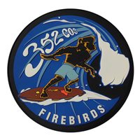 352 COS Firebirds PVC Patch