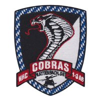 HHC 1-3 AB Cobras Patch