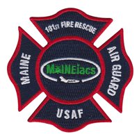 101 CES Fire Rescue Patch