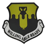 43 AMOG Willing Able Ready PVC Patch 