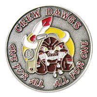 425 FS Crew Dawg Challenge Coin