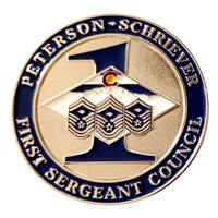 Peterson Schriever First Sergeant Council Command Chief Challenge Coin