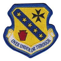 104 Cavalry Squadron Patch With Leather