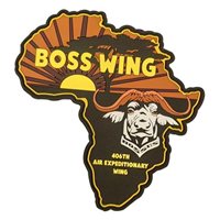 406 AEW Boss Wing PVC Patch