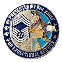 USAF AFMAO Guardsman Command Chief Challenge Coin