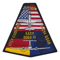 E Co 1-214 GSAB Barons C-12 UC-35 Patch