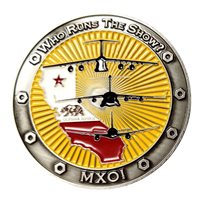 60 MXO Who Runs The Show Challenge Coin