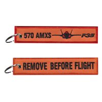 570 AMXS F-35 Orange RBF Key Flag