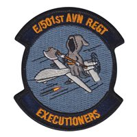 E 501 AVN REGT 1AD CAB Patch
