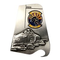 357 FS A-10 Tail Flash Bottle Opener Challenge Coin