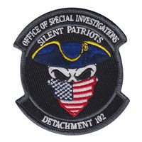 AFOSI Det 102 Silent Patriots Patch