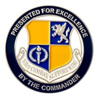501 CSW Commander Challenge Coin