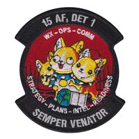 15 AF Det 1 Semper Venator Patch