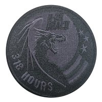 318 SOS U-28 Draco 318 Hours Patch