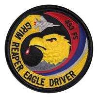 493 FS Grim Reaper Eagle Driver Patch 