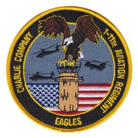 C Co 1-11th AVN REGT Eagles Patch