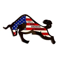 140 CES Commander Bottle Opener Challenge Coin