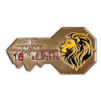 16 AS C-17A Aircraft Commander Key Challenge Coin