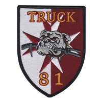 Derby Fire and Rescue 81 TRUCK Patch