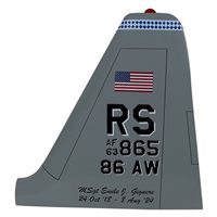 86 AW C-130 Airplane Tail Flash