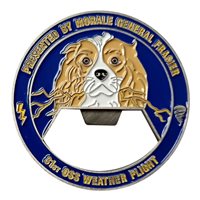 31 OSS Weather Flight Bottle Opener Challenge Coin