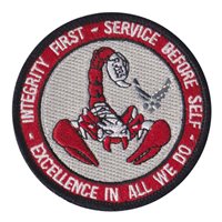 AFJROTC FL-035 Patch 3 Inch