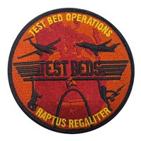 Boeing St. Louis Test Bed Operations Orange Patch