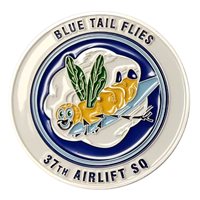 37 AS World's Greatest Airlift Sq Challenge Coin