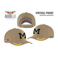 University of Michigan NROTC NWU Custom Caps