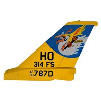 314 FS F-16C Fighting Falcon Tail Flash