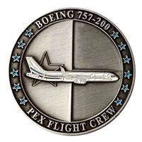 Boeing 757-200 Pex Dallas Challenge Coin