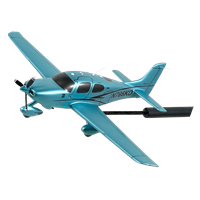 Cirrus SR-22 Airplane Briefing Stick