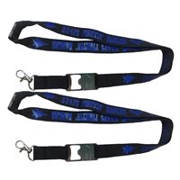 334 FS Black Lanyard