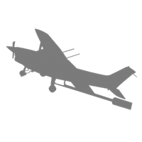 Cessna 172 Airplane Briefing Stick