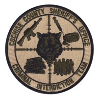 Cochise County Sheriffs Office CIT Khaki Patch