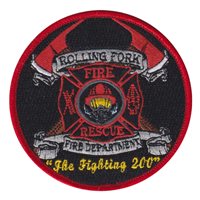 Rolling Fork Fire Dept Patch