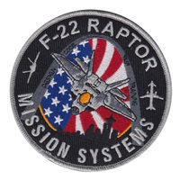 Boeing F-22 Mission Systems Patch